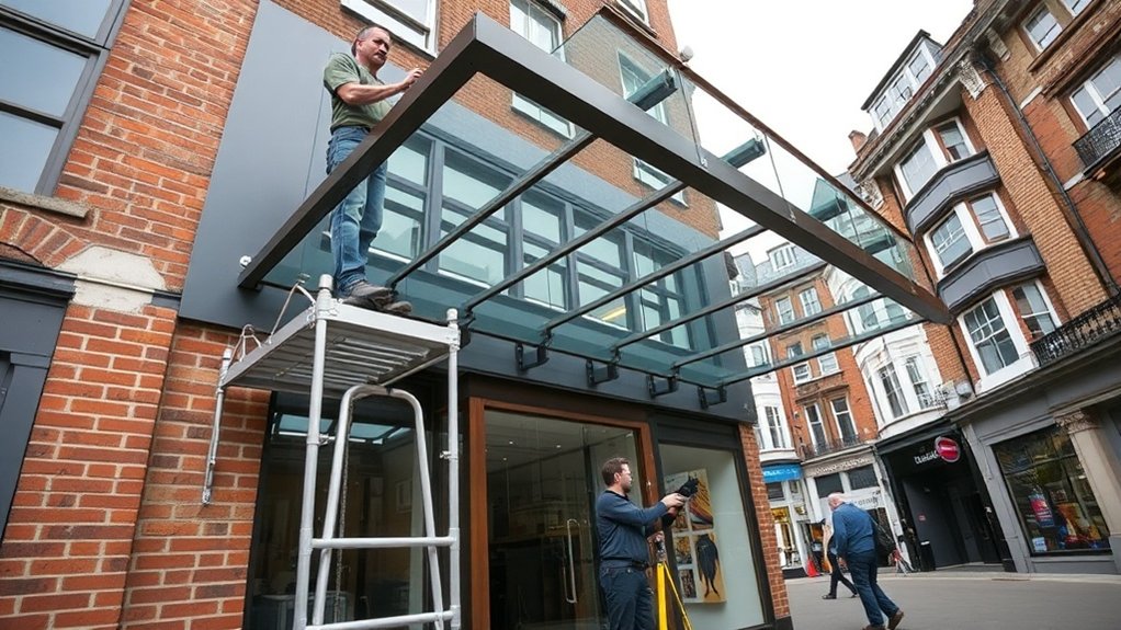 Shopfront Canopy Tottenham