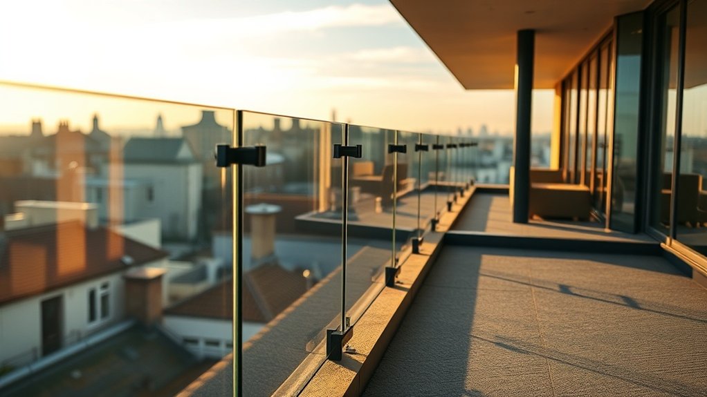 Terrace Glass Balustrades Tottenham