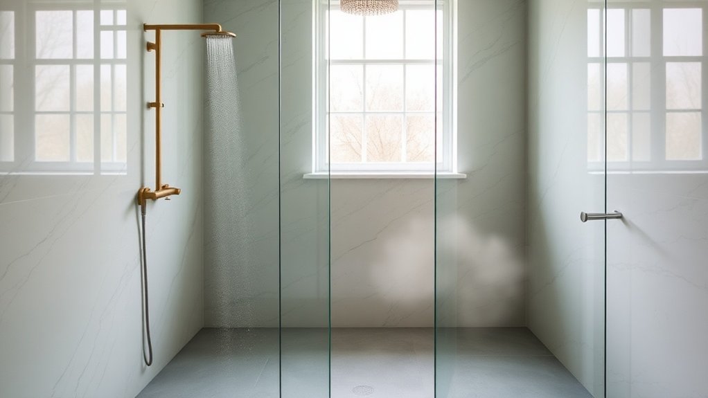 Wet Room Glass Panels Tottenham